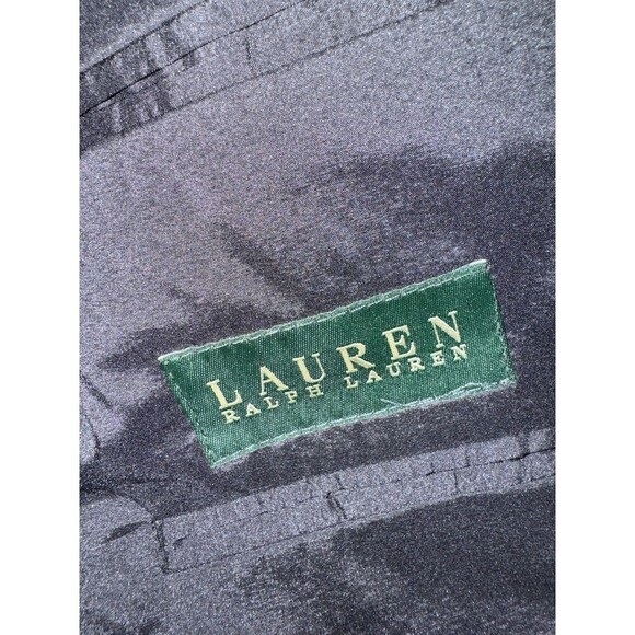 Ralph Lauren Blazer Sport Coat Gray Wool Cashmere Jacket 44R,(Short)  Big 48" - Picture 7 of 10